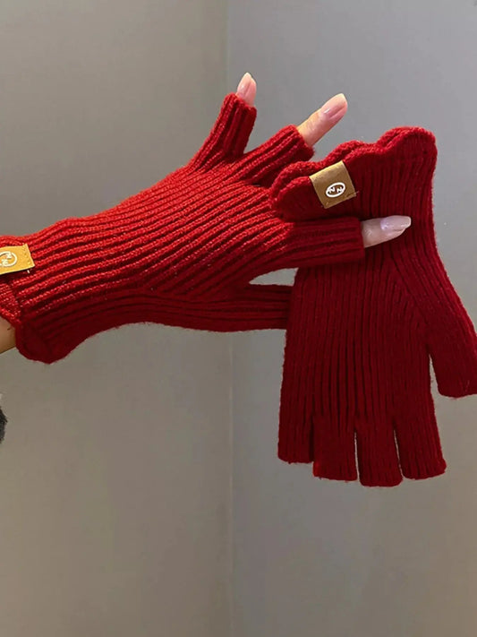 Fingerless Knitted Gloves Simply Love