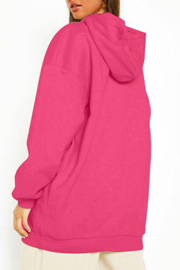 Simply Love Tiger Hoodie: Dropped Shoulder