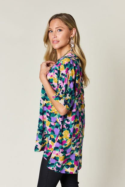 Double Take: V-Neck Blouse