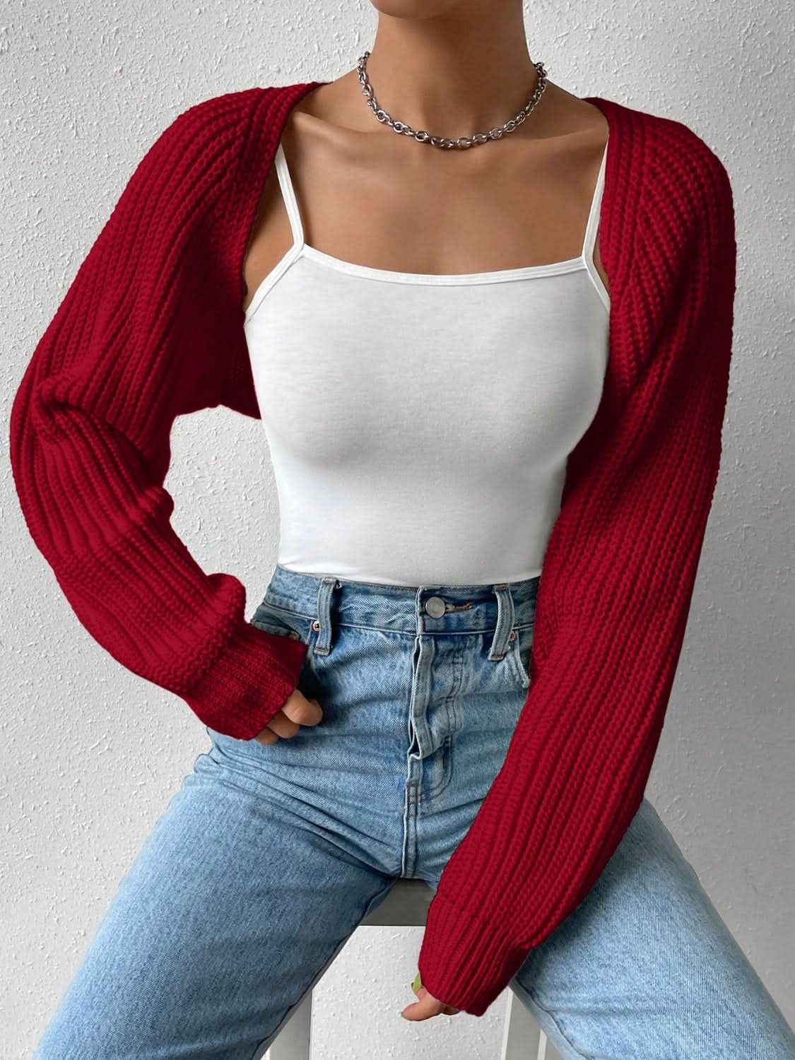 Chic Honey Open Front Cardigan