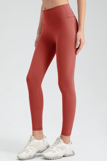 Wide Waistband Sport Leggings.