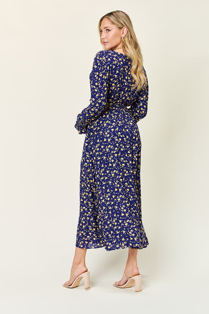 Double Take: Flounce Sleeve Dress