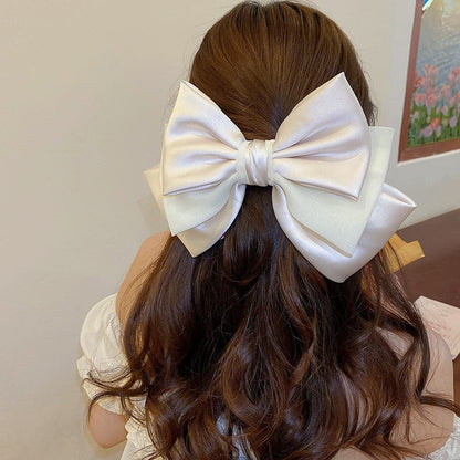 Bow Cloth Hair Clip.