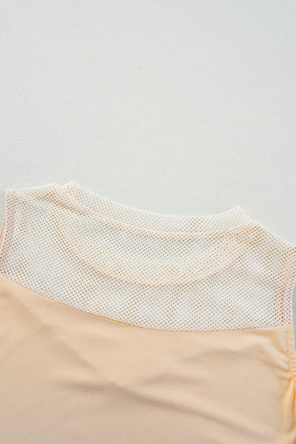 Simply Love: Mesh Tank Top - Stylish Patchwork