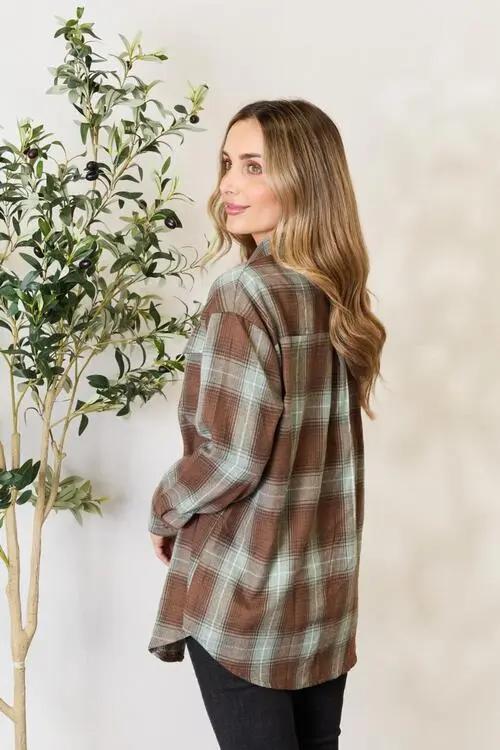 Double Take: Plaid Shirt - Dropped Shoulder - Love Salve