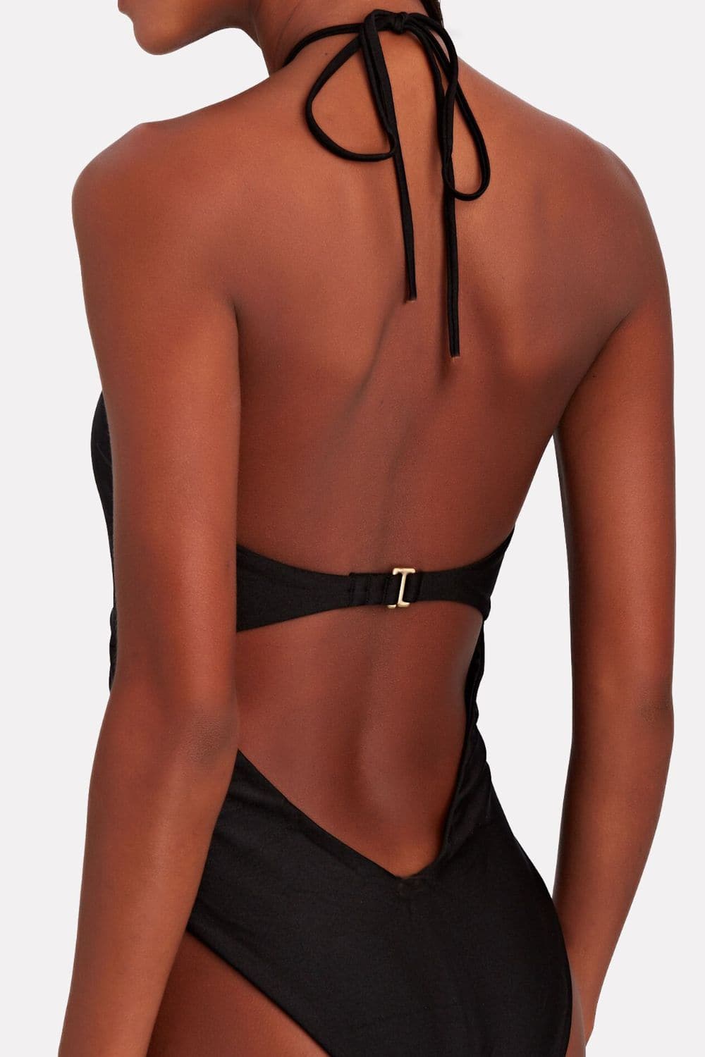 Ring Detail Cutout One-Piece Swimsuit.