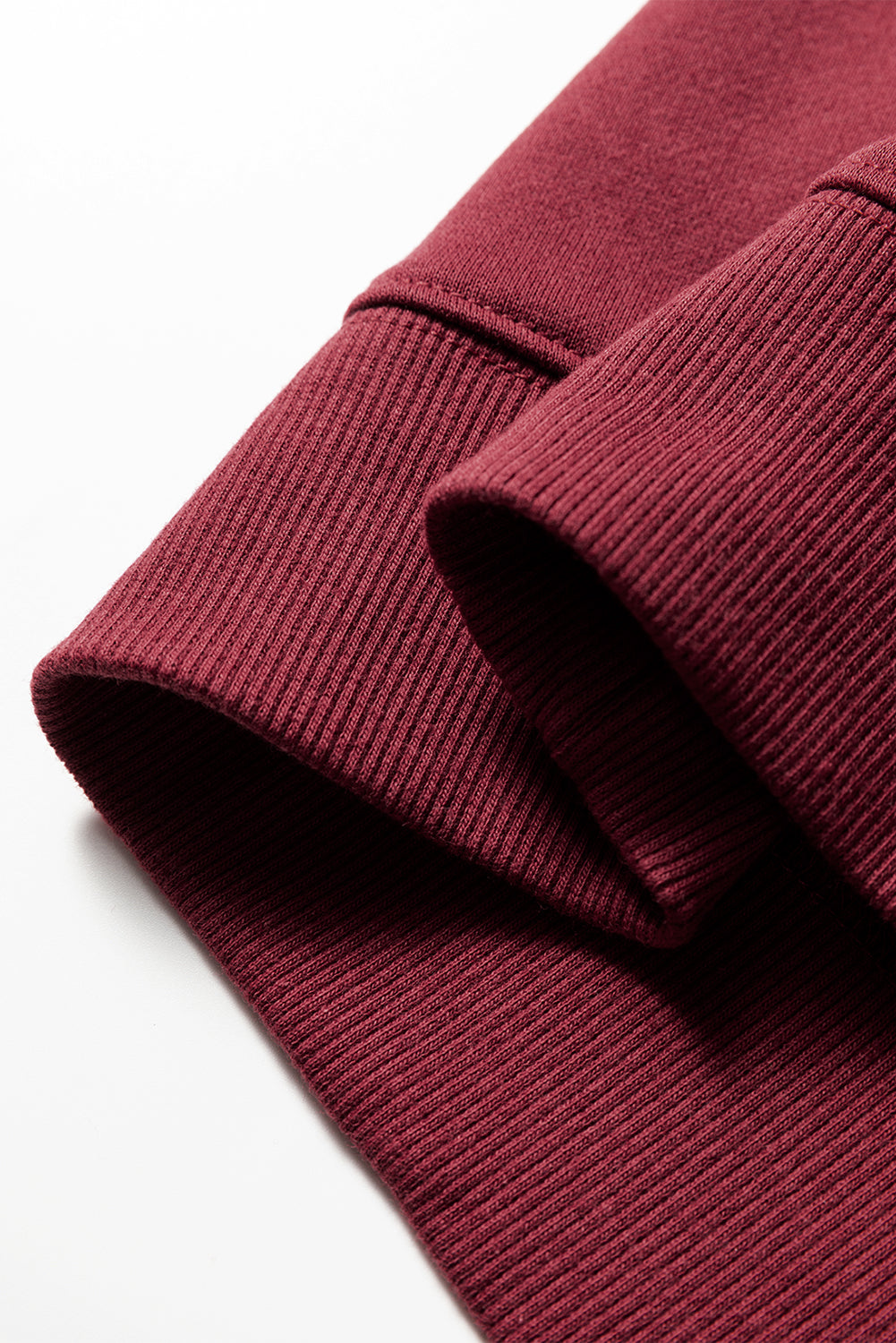 Red Dahlia Varsity Oversized Striped Detail Sweatshirt Dear-Lover Dropshipping