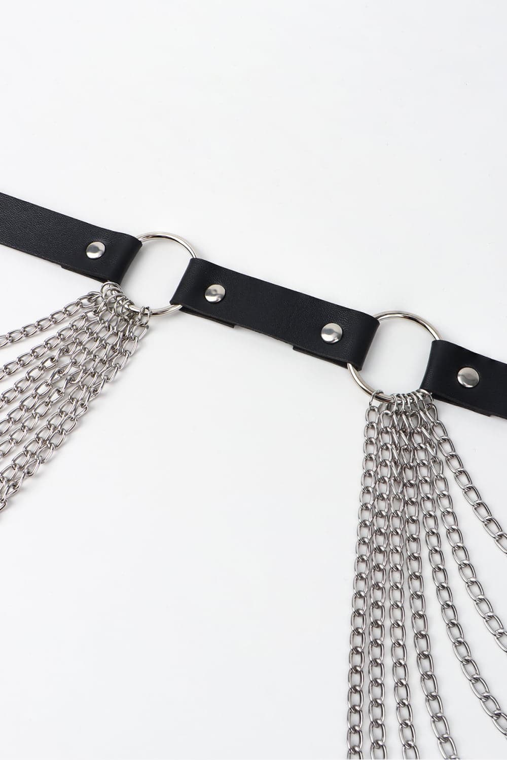 PU Belt with Chain.