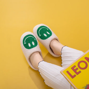 Melody Smiley Face Slippers.