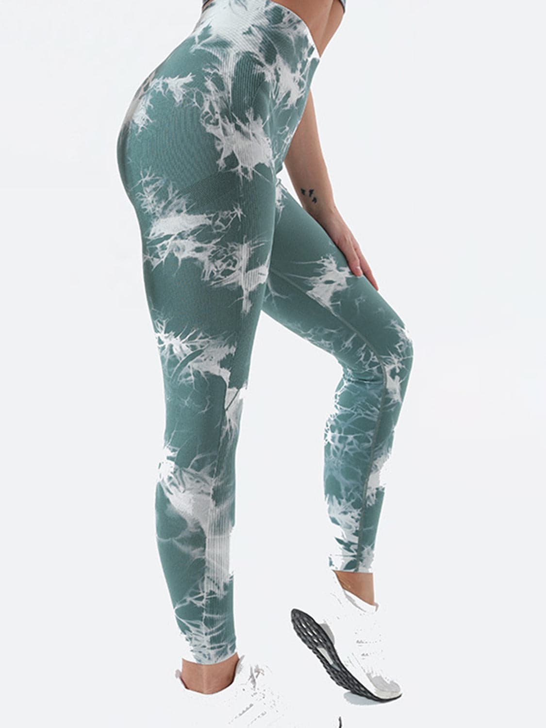 Tie-Dye High Waist Active Leggings.