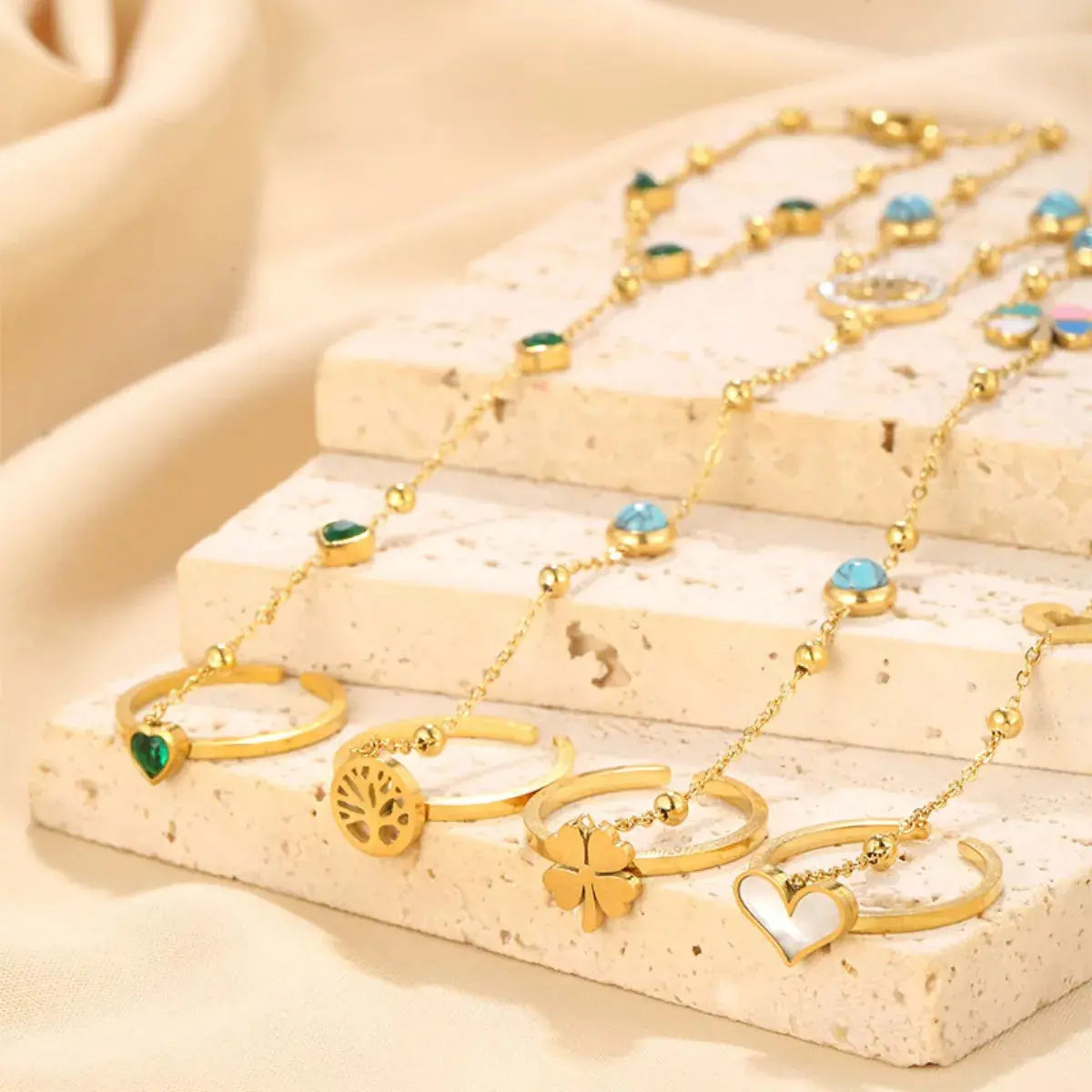 18K Gold-Plated Chain Bracelet Simply Love