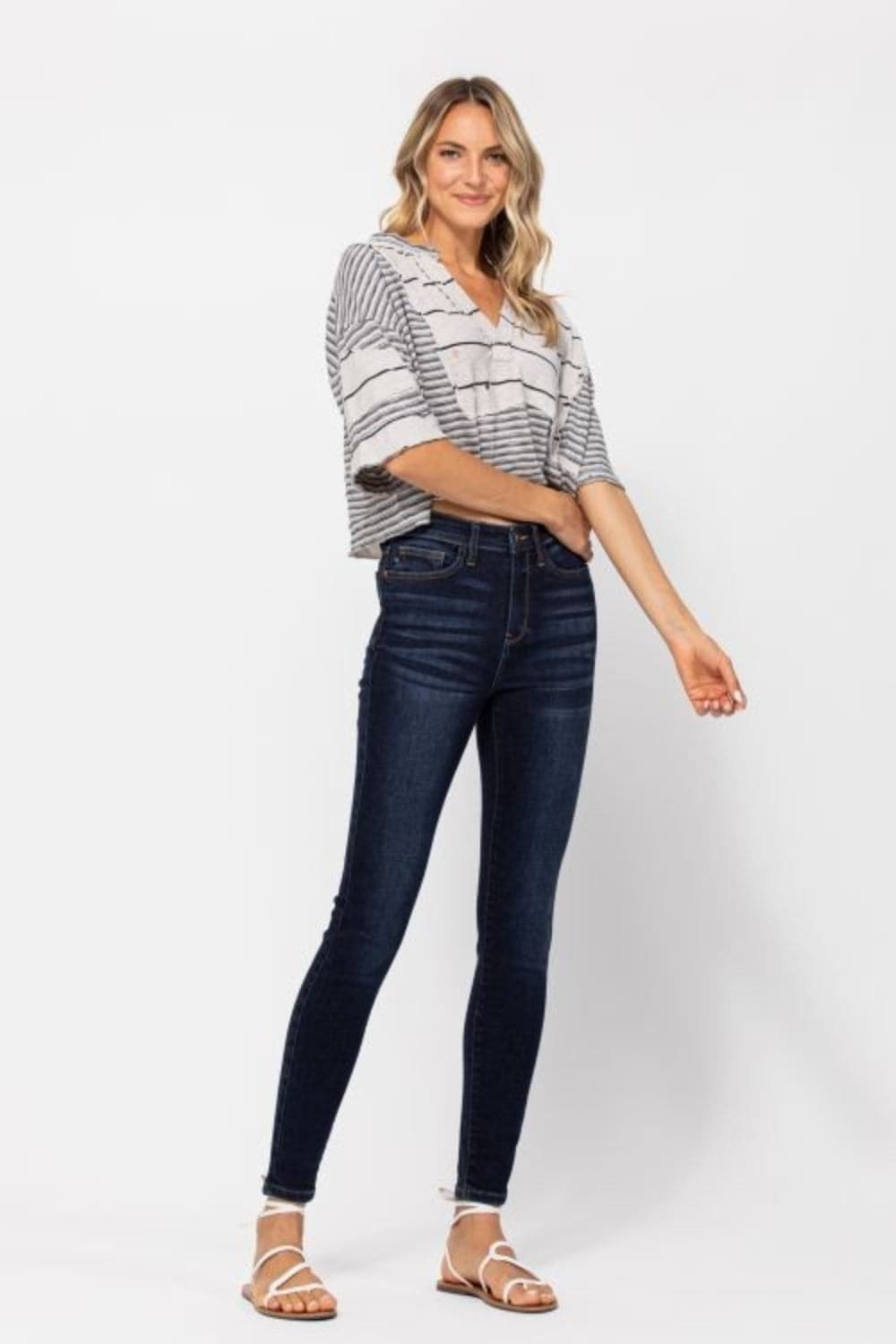 Judy Blue high waist skinny jeans for a chic and comfortable fit