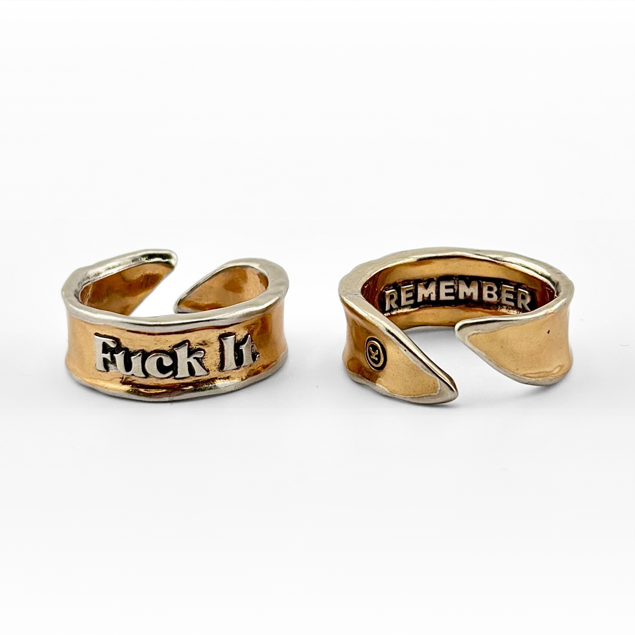 F*ck It Remember Adjustable Ring Katia Designs