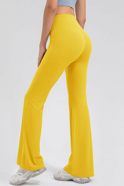 High Waist Straight Active Pants.