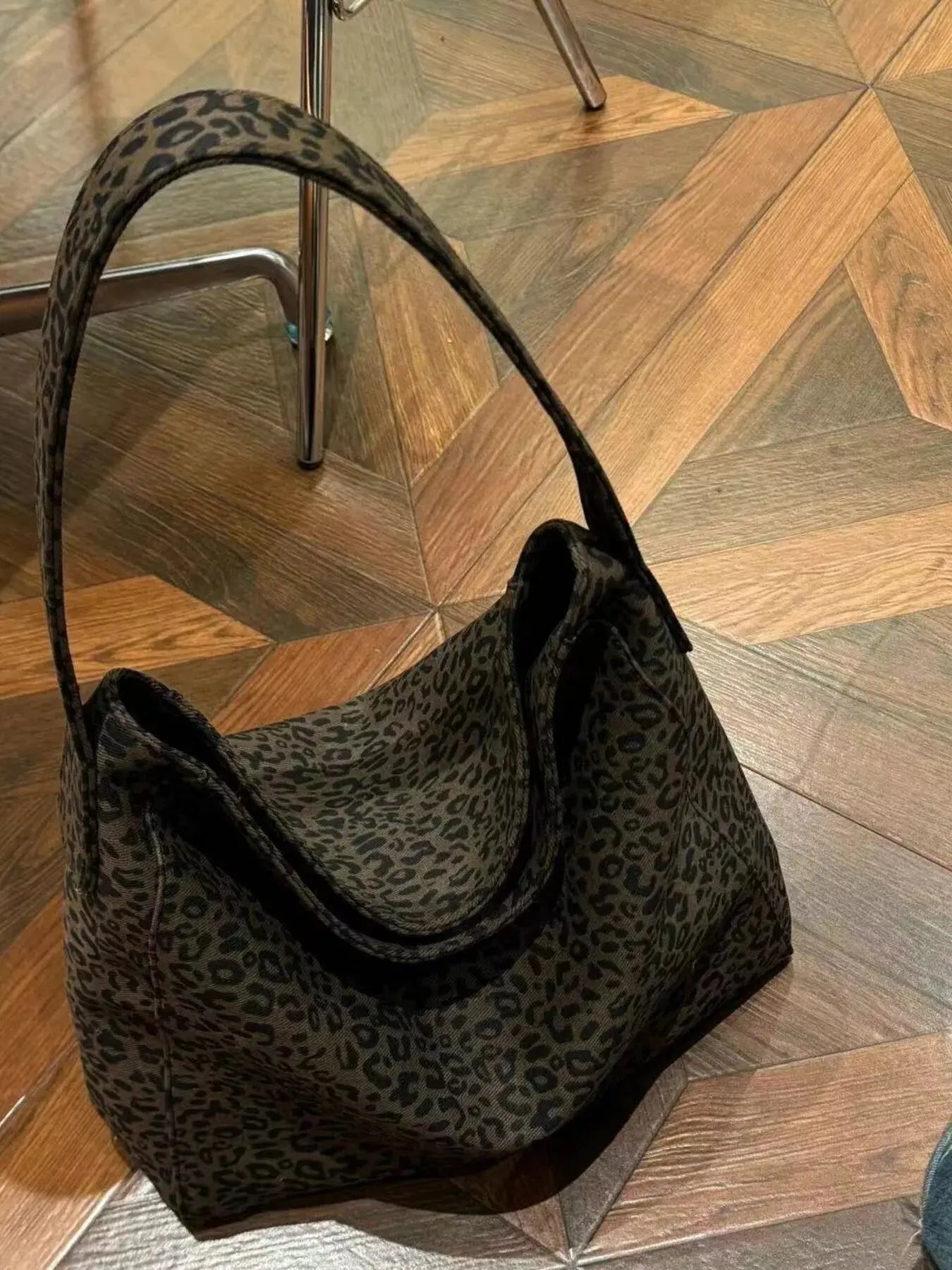 Leopard Print Tote Bag Simply Love