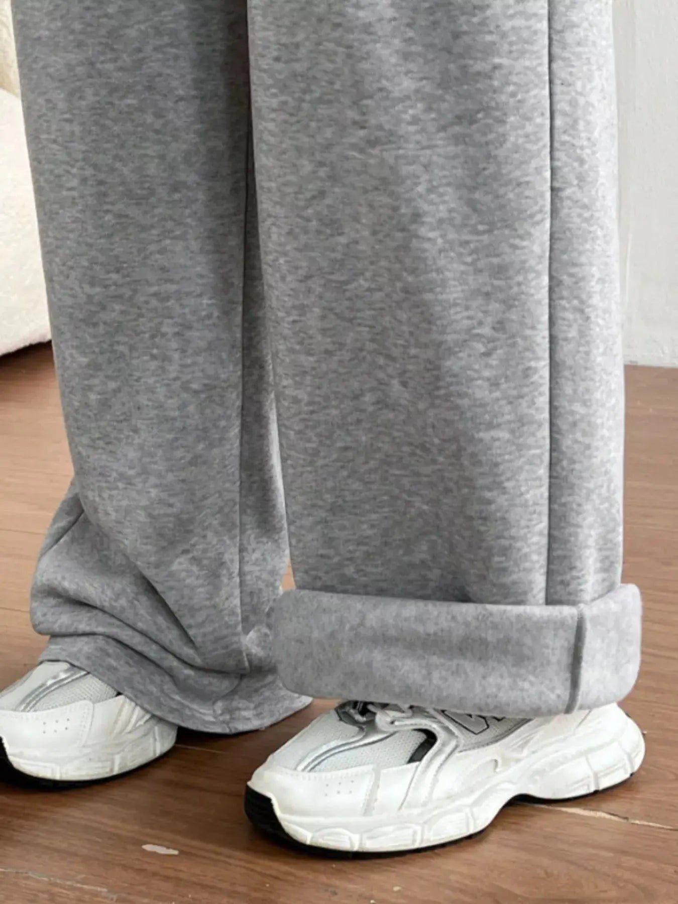 Casual Drawstring High Waist Wide Leg Sweatpants With Pockets Simply Love