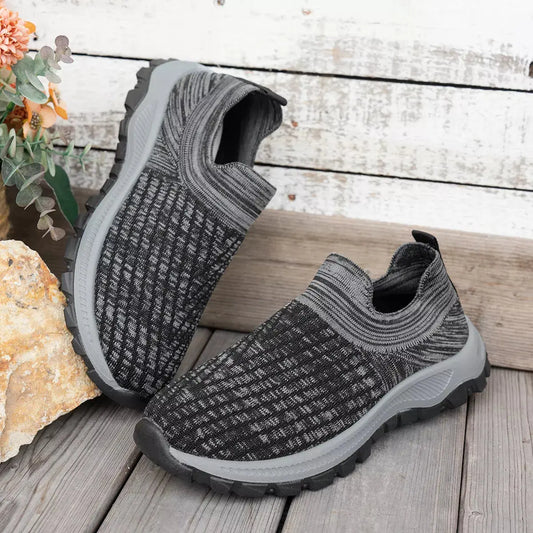 Round Toe Mesh Slip-Ons Simply Love