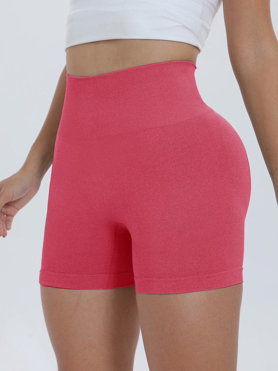 High Waist Active Shorts.