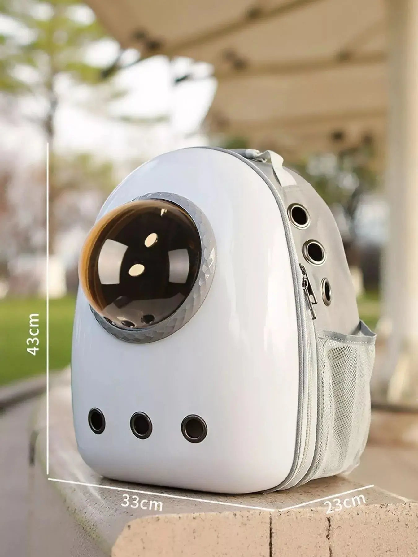 Space Capsule Transparent Pet Carrier Backpack Simply Love