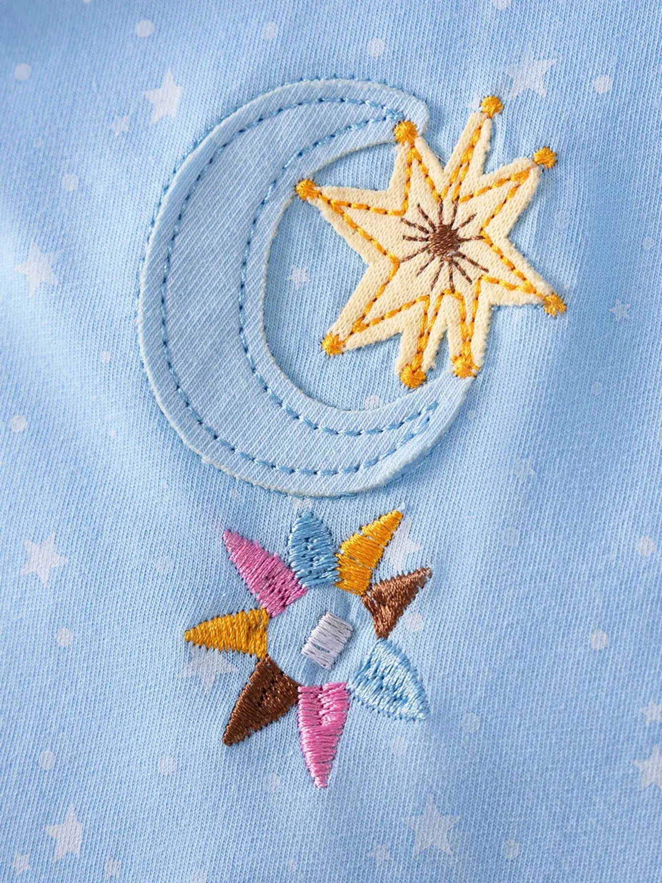 Children's Embroidered Short Sleeve Dress Simply Love