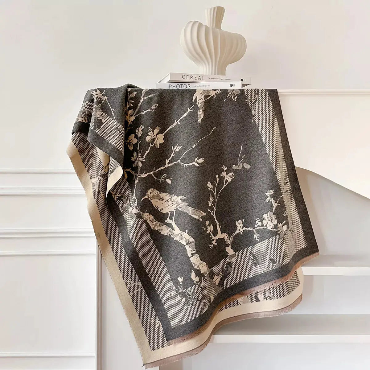 Raw Hem Winter Scarf Simply Love