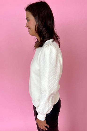 Everyday Puff Sleeve Crewneck