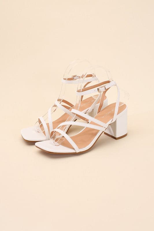 ALI-6 Strappy Low Heel.