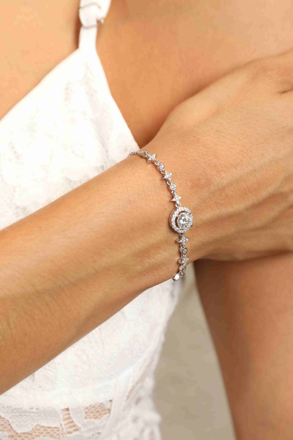 Adored Show You The Way Moissanite Bracelet.