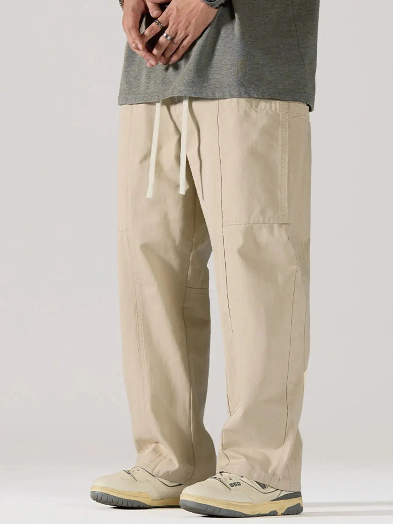 Men's Full Size Relaxed Fit Casual Pants Plus Size Simply Love