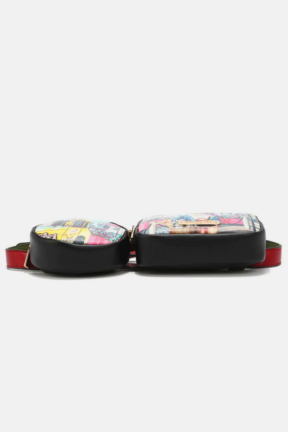 Nicole Lee USA Double Pouch Fanny Pack.