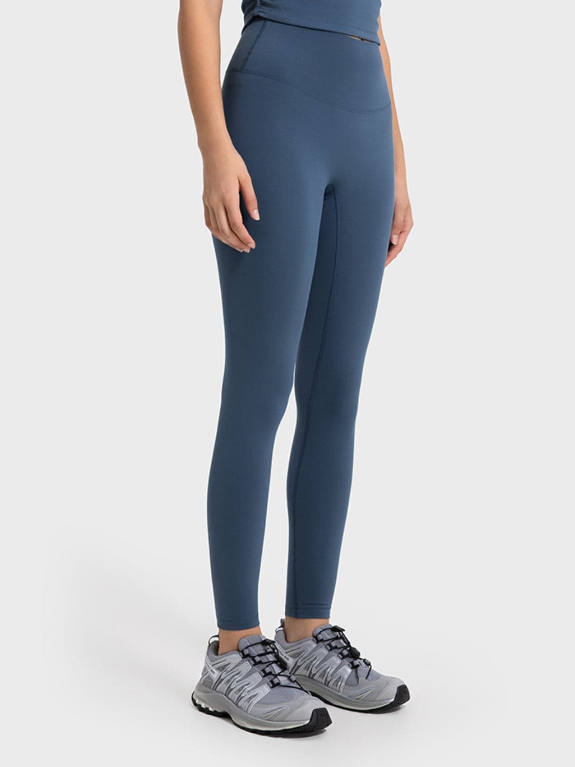 Wide Waistband Sports Leggings.