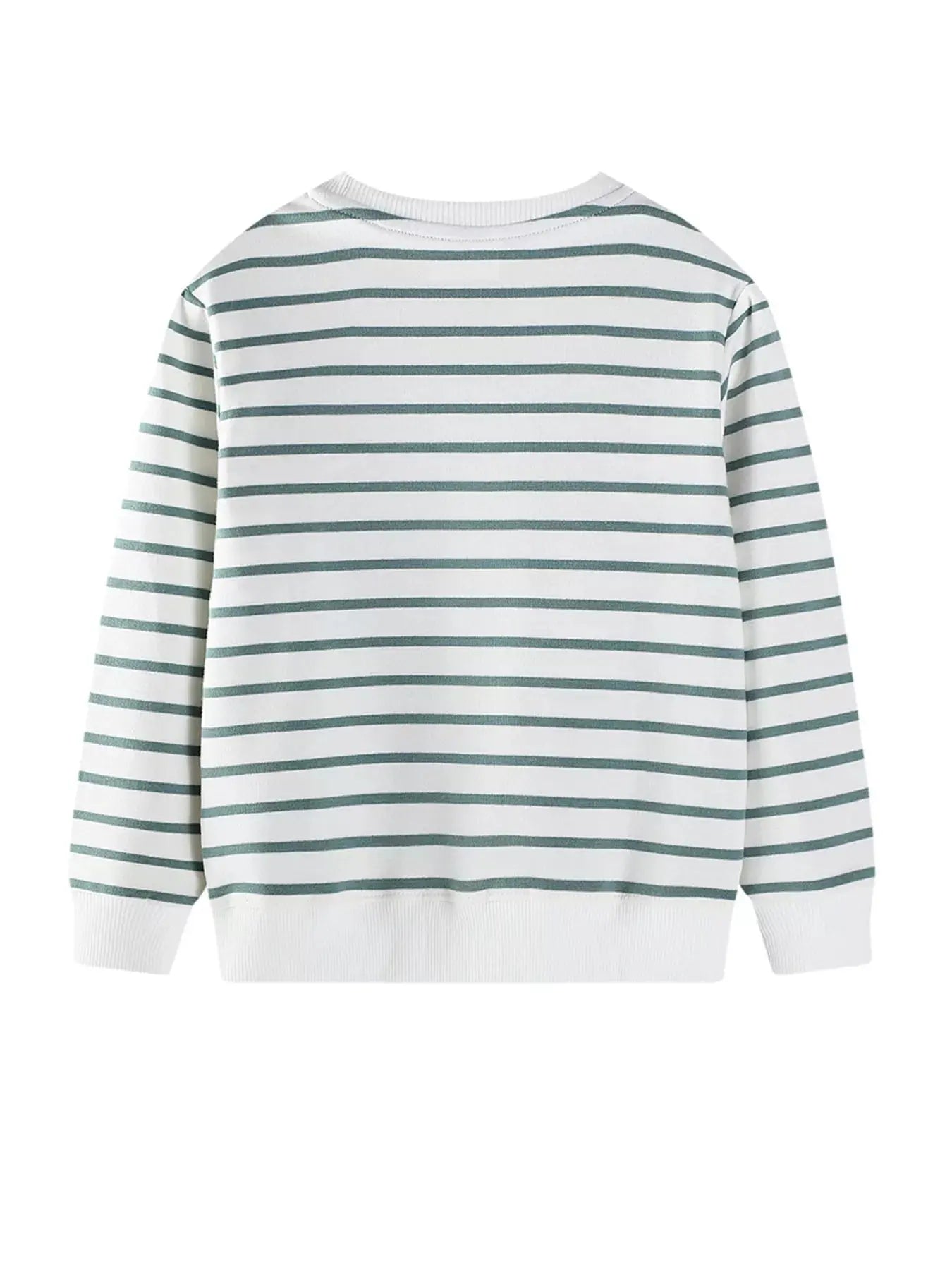 Children's Striped Tractor Crew Neck Sweatshirt Simply Love