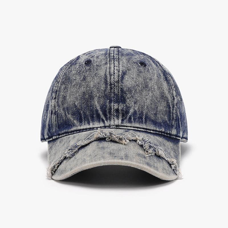 Fringe Adjustable Cotton Baseball Cap.