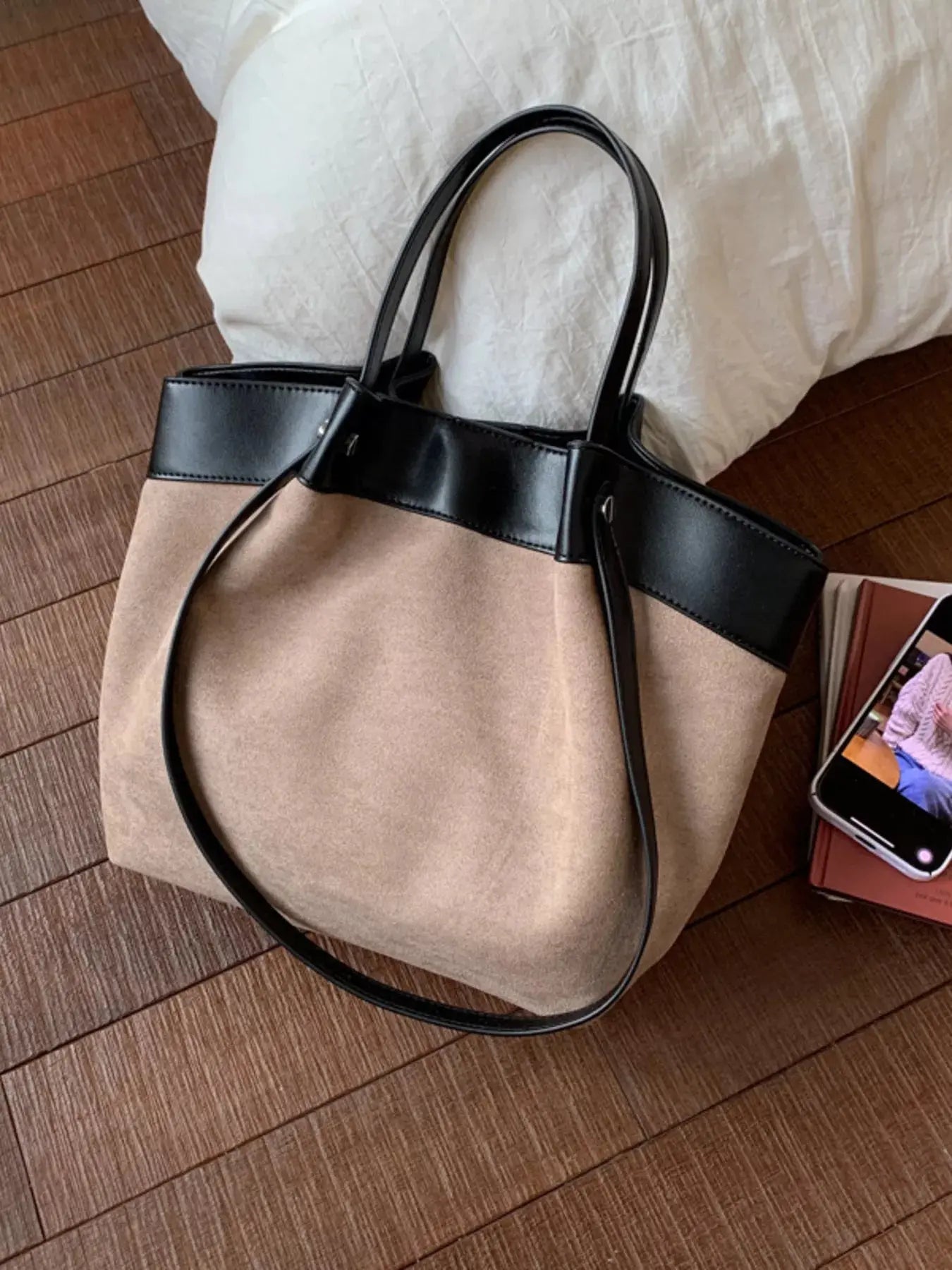 Lightweight Classic Color Tote Bag Simply Love