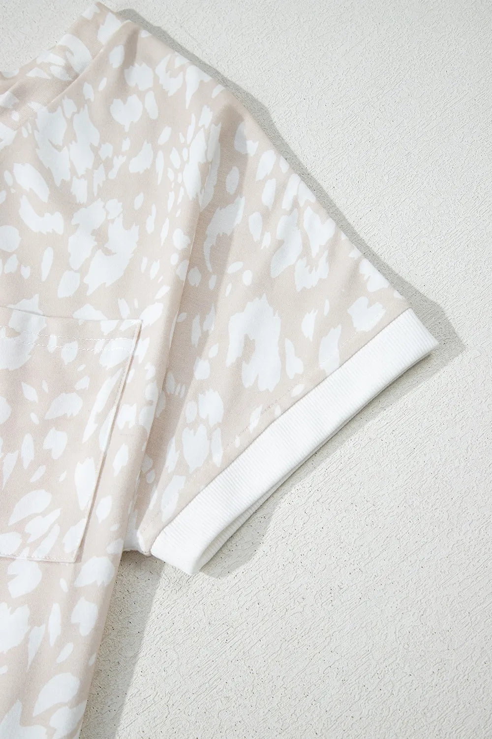 Simply Love: Leopard V-Neck T-Shirt