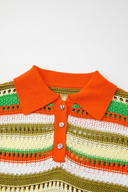 Simply Love: Openwork Stripe Dress
