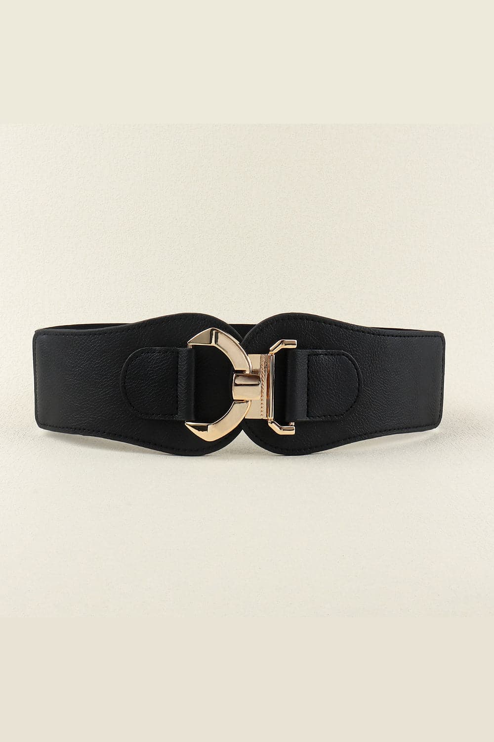 Alloy Buckle Elastic Belt.