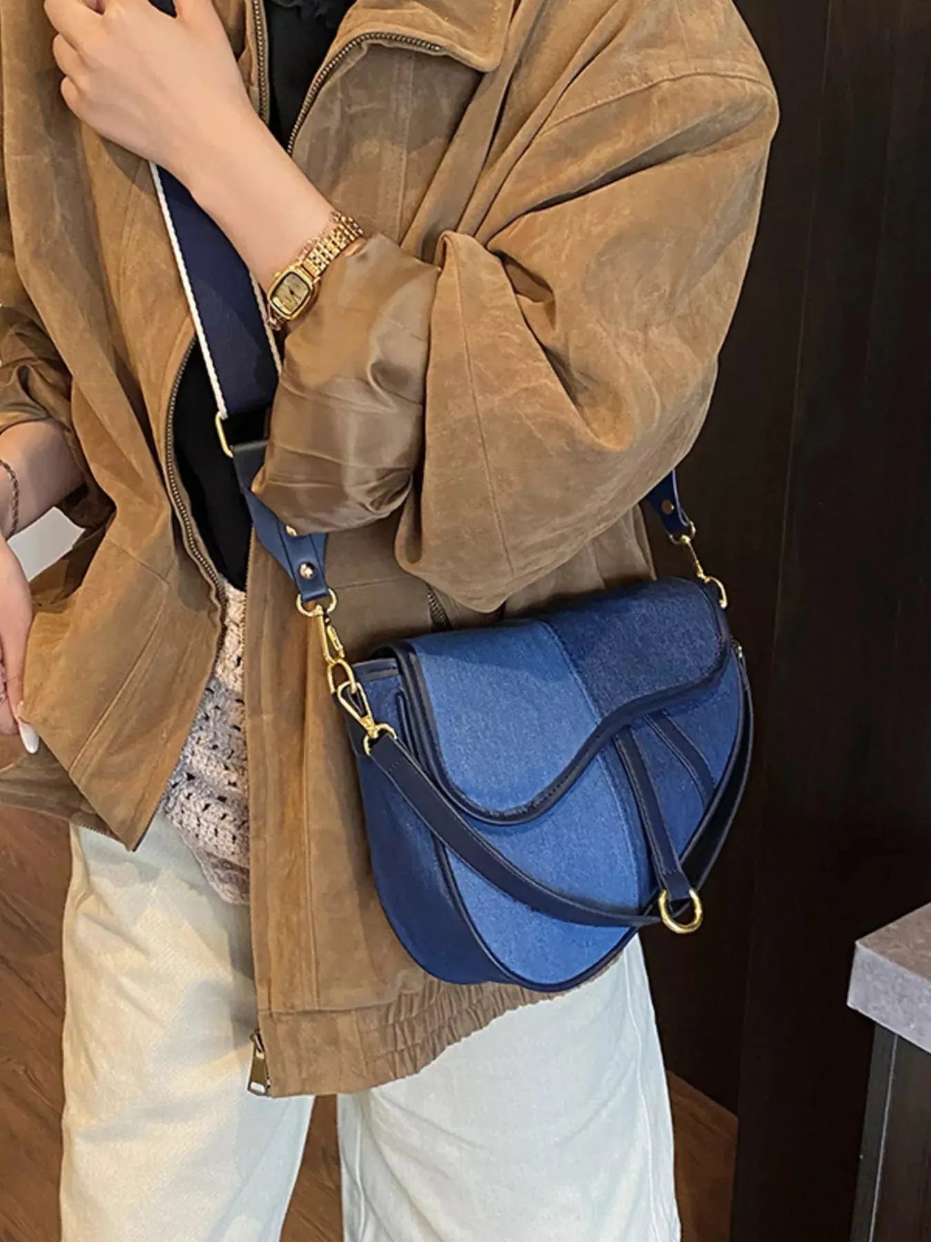 Adjustable Strap Crossbody Bag Simply Love