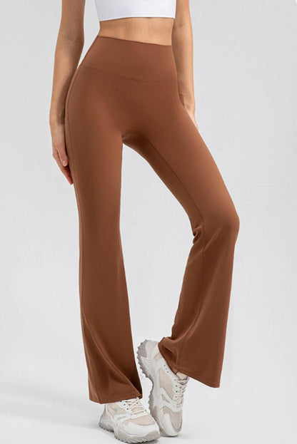 High Waist Straight Active Pants.