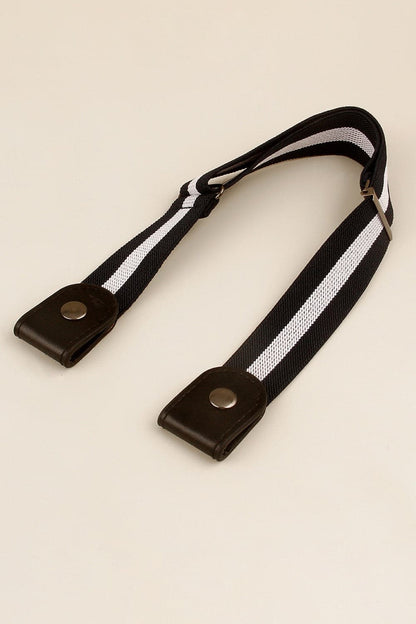 PU Elastic Snap Closure Belt.