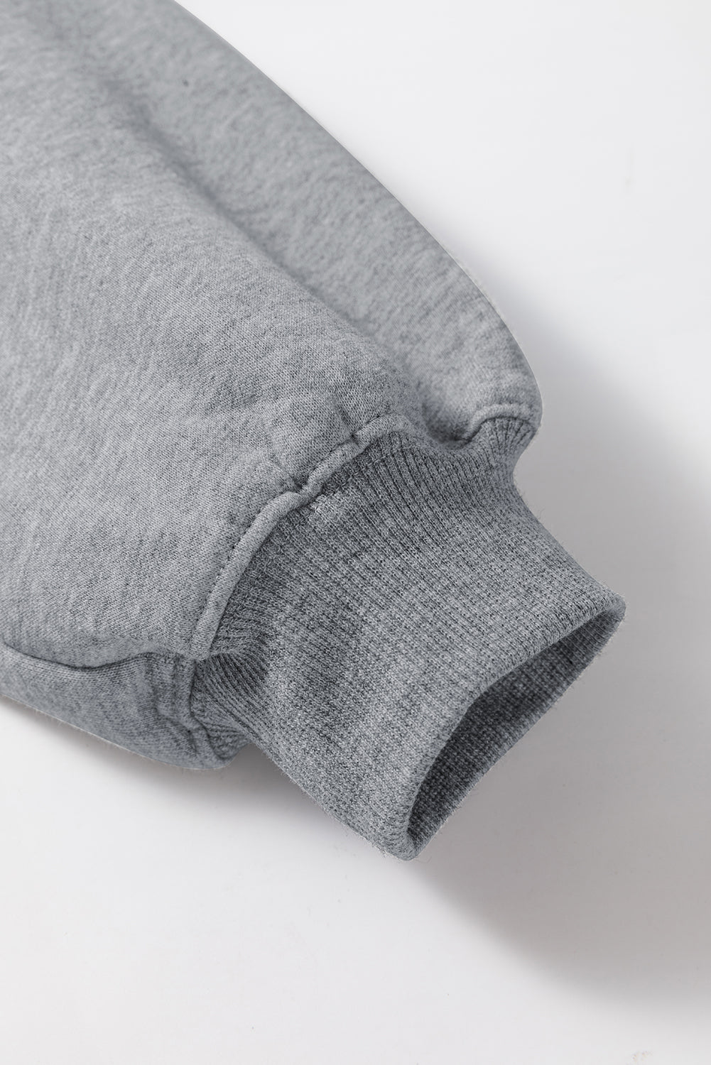 Cozy gray hoodie joggers set