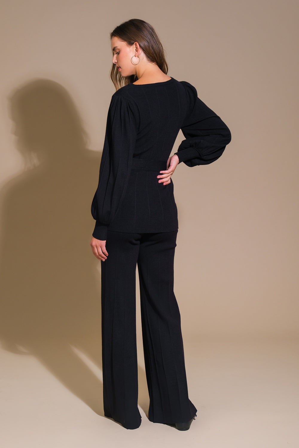 SMILE WHEN YOUR SAD WITH SWEATER TOP AND PANT SET Flying Tomato