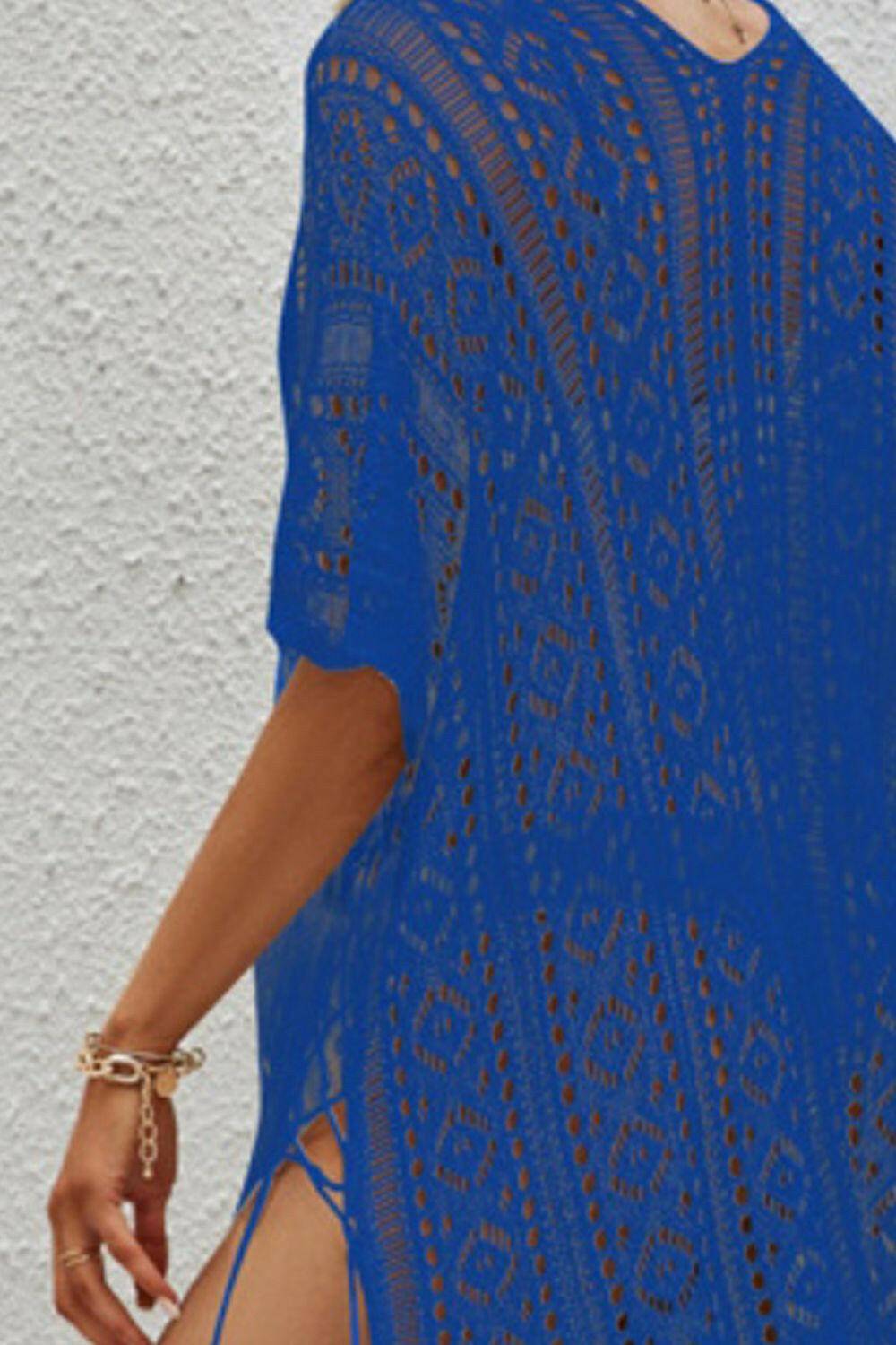 Airy sheer V-neck cardigan - Love Salve 