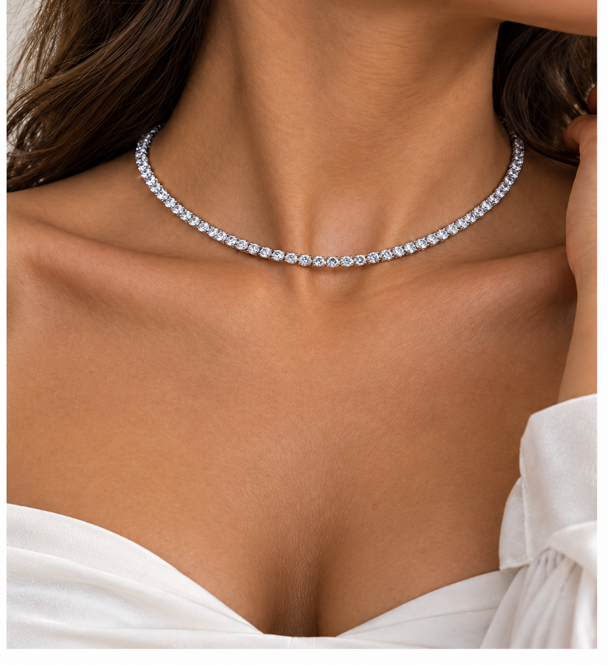 Angel Tennis Choker