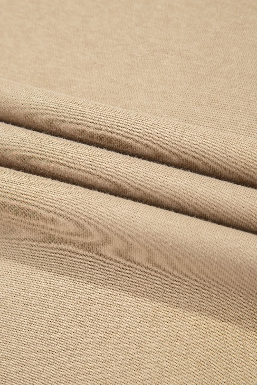 Apricot plus size crew neck sweatshirt - Love Salve 