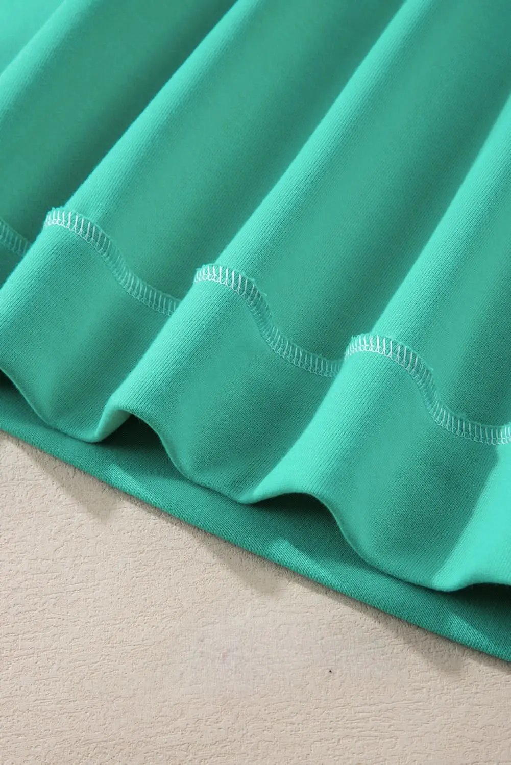 Aruba blue patchwork plus sweatshirt - Love Salve 