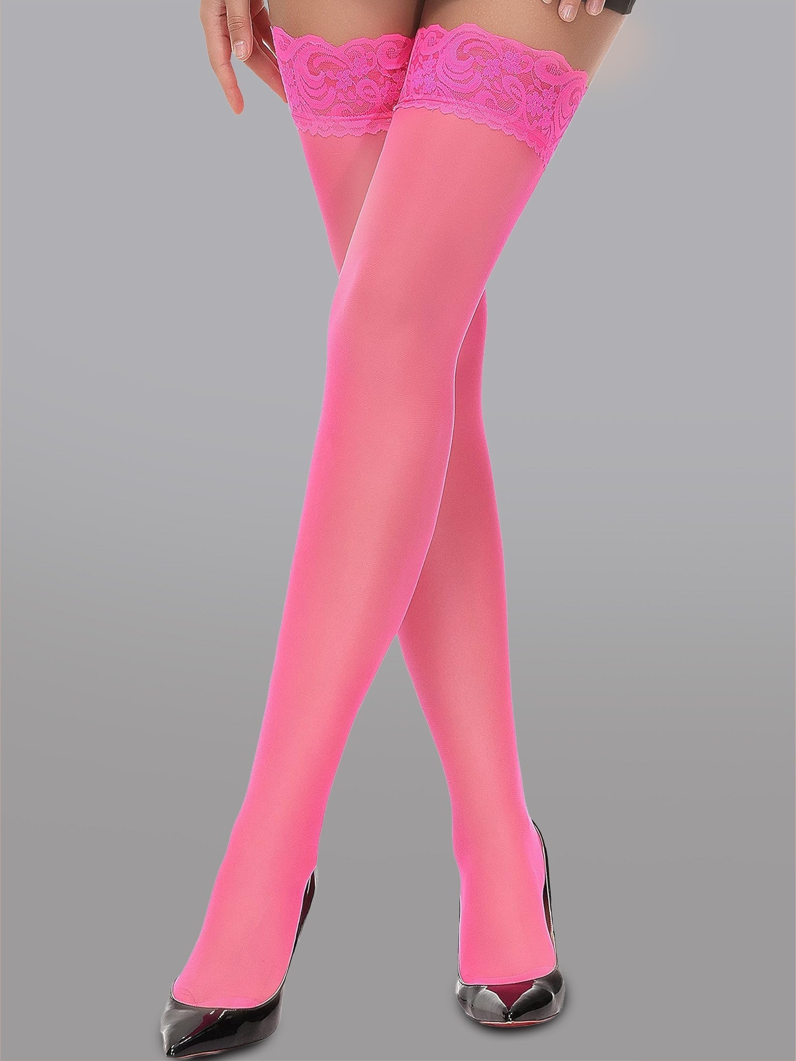 Lace Top Stockings Hello.LA.Girl