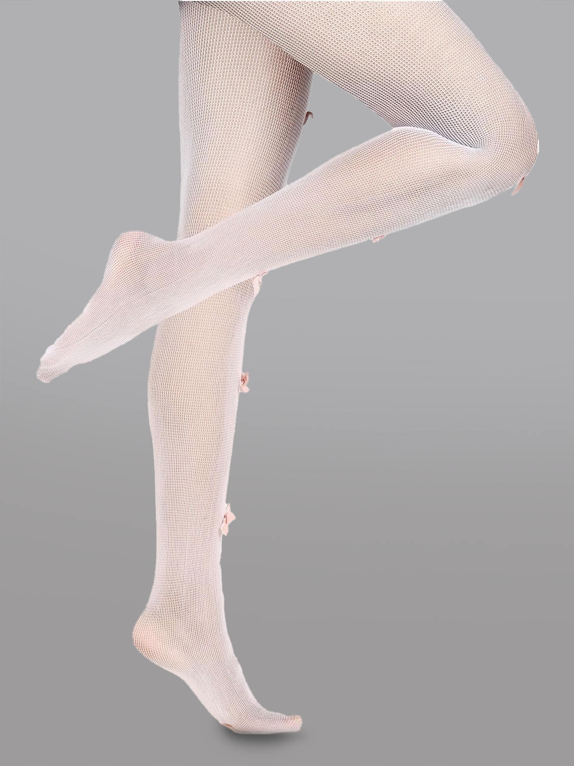 Cute Bow Hollow Out Tights Hello.LA.Girl