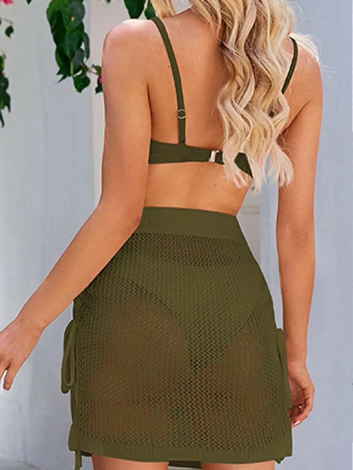 Beachside charm swim skirt - Love Salve 