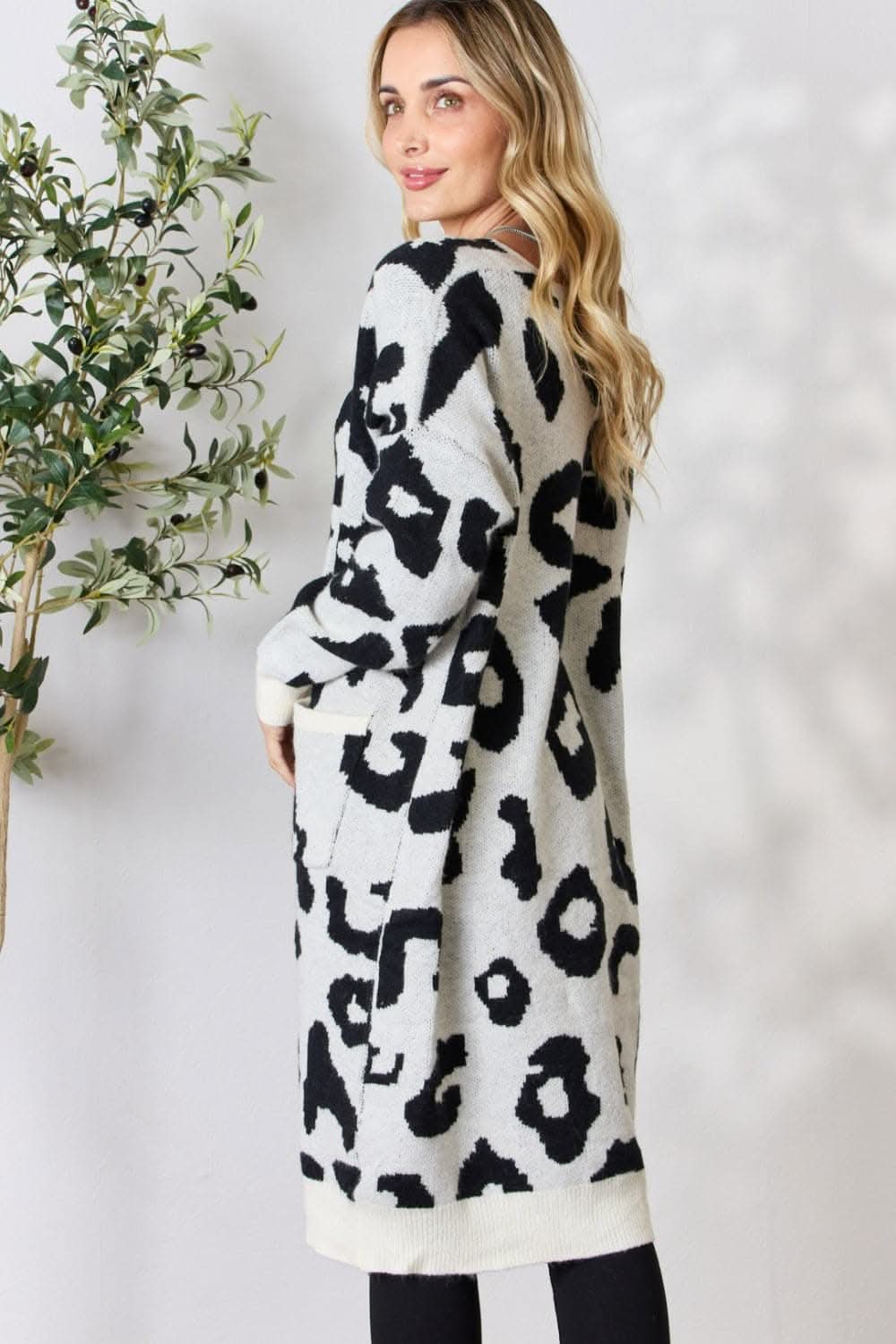 BiBi leopard print cardigan 